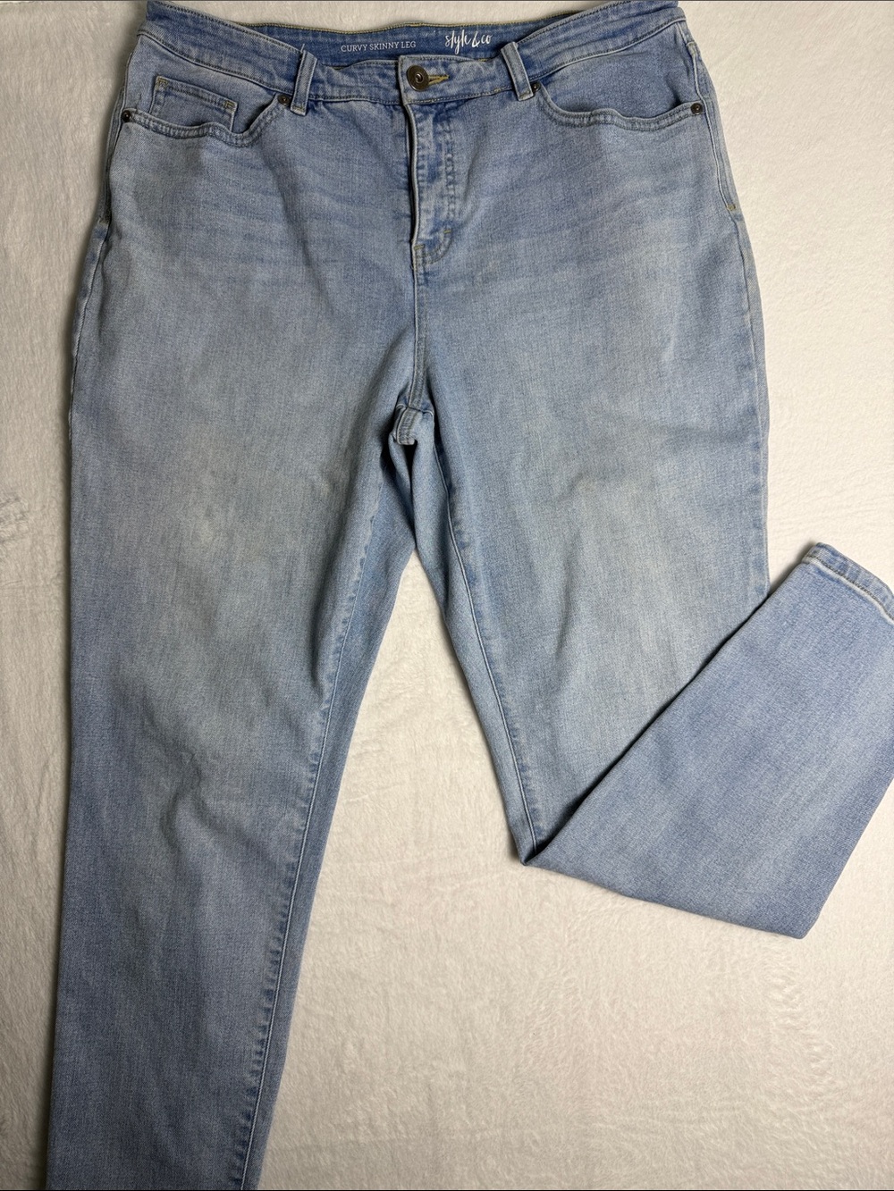 Style & Co. Light Blue Skinny Jeans
